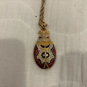 Edgar Berebi Limited Edition Blue Nile Louvre Scarab Locket